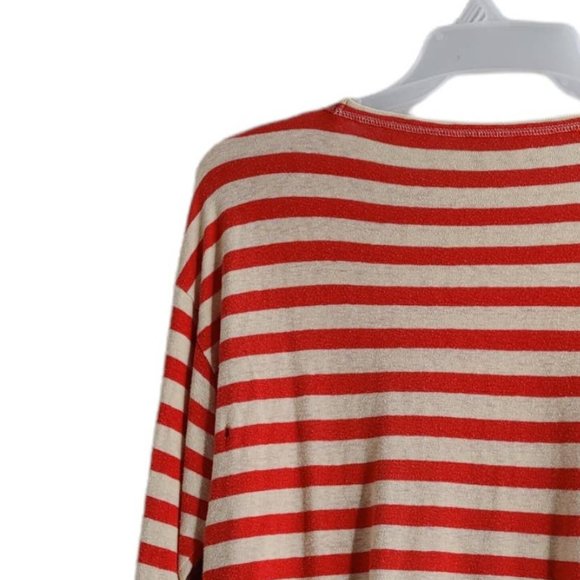 45Rpm Striped Long Sleeve Tee Shirt Mens Size 6 / XL - Picture 6 of 6